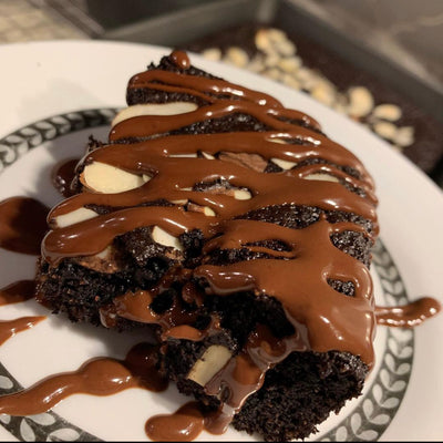 Almond Chocolate Cake That Will Make You Nuts by Zahraa Saab