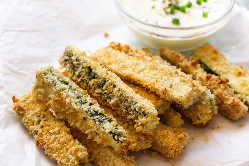 Gluten-Free Air Fried Zucchini Sticks – Hearthy Foods