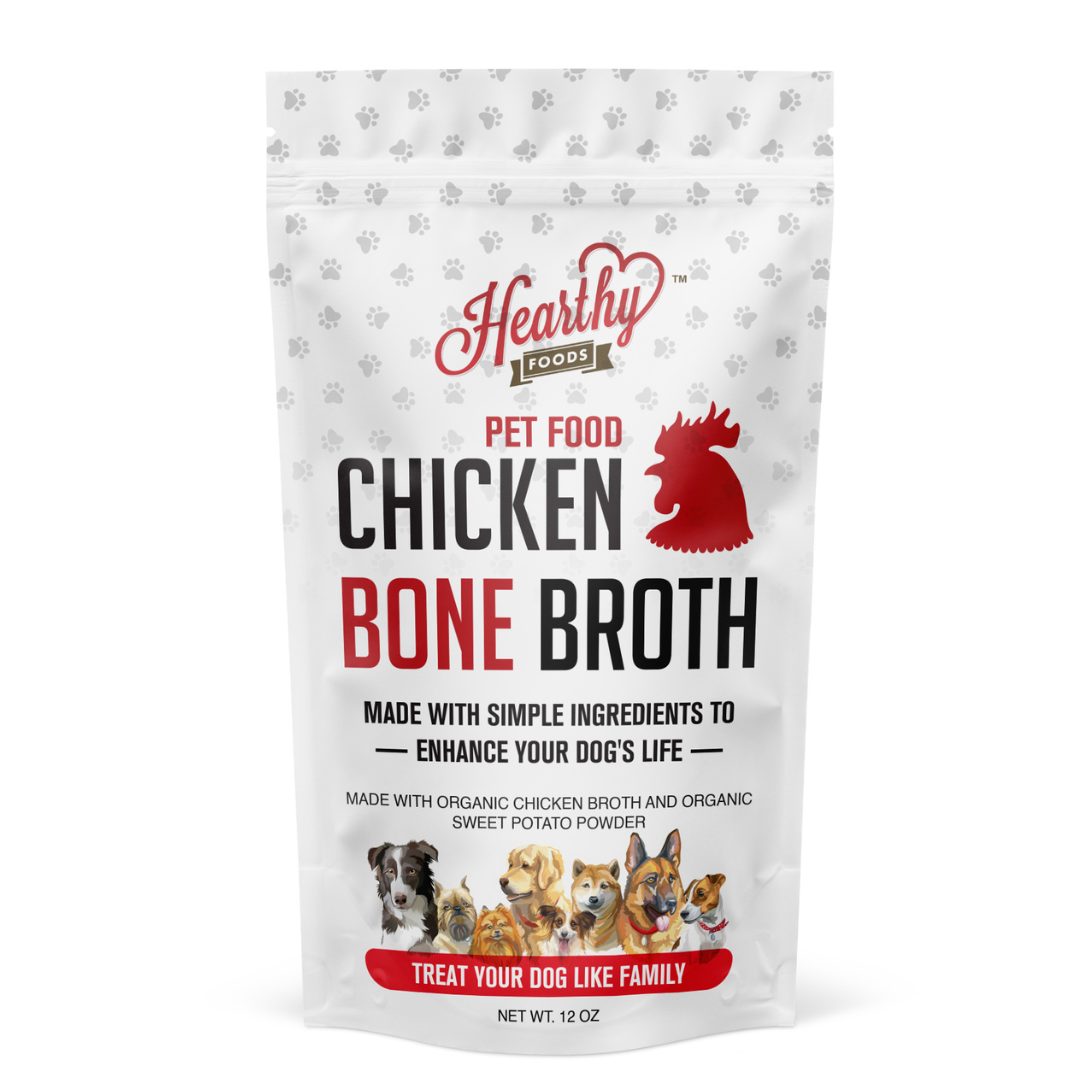 Organic Chicken Bone Broth for Dogs